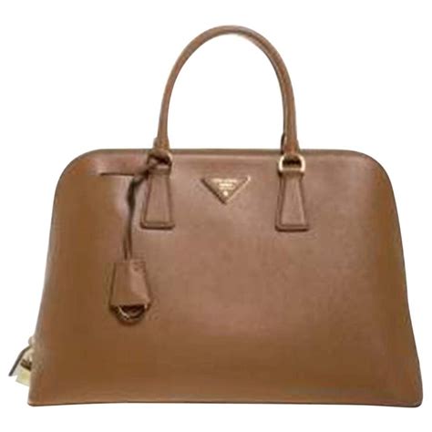 prada saffiano caramel|PRADA Saffiano Lux Medium Promenade Tote Caramel.